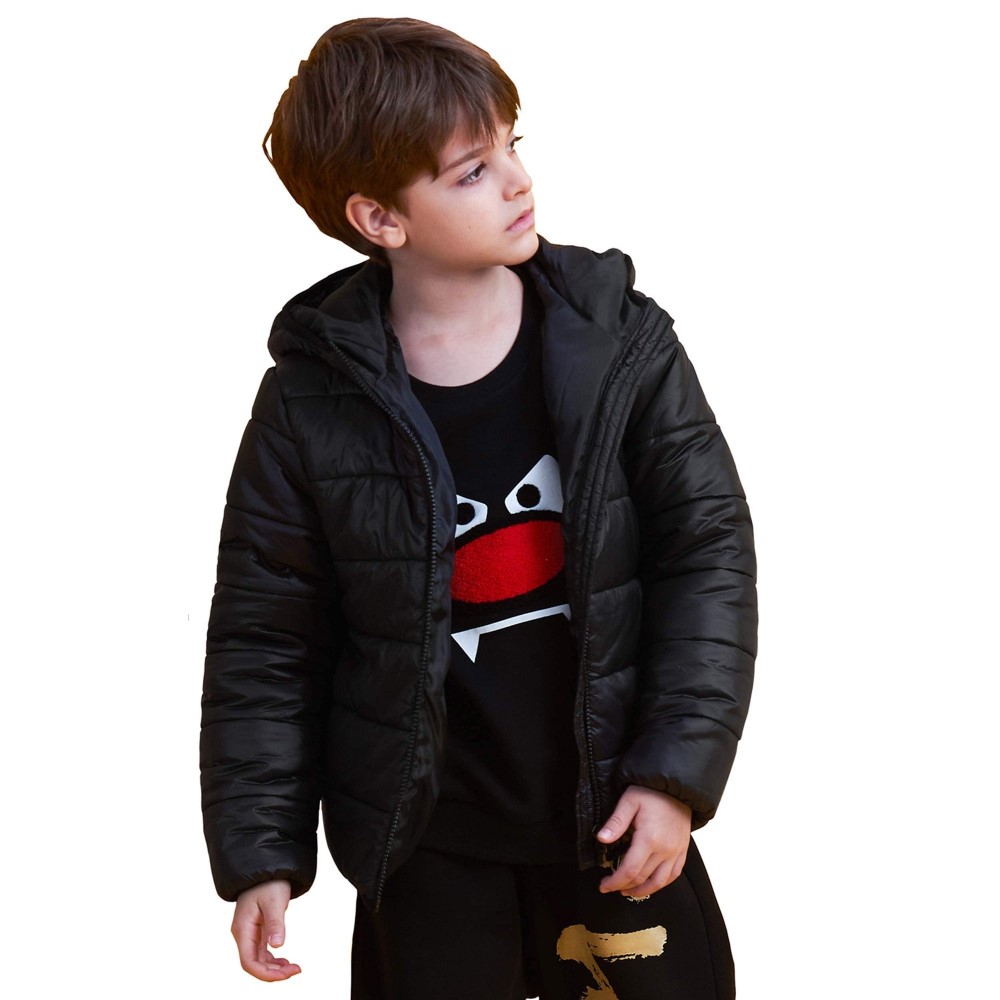 boys quilted coat