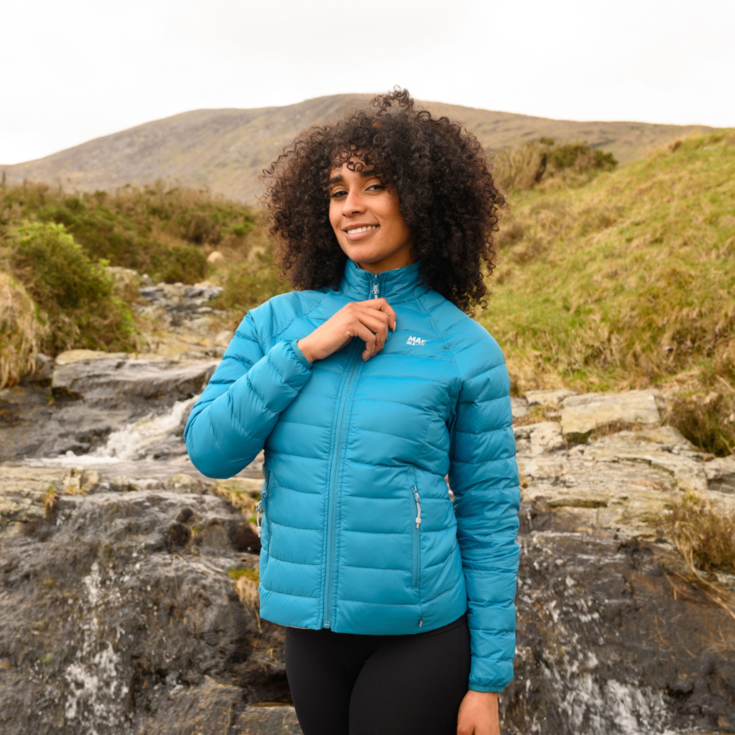 lightweight quilted coat