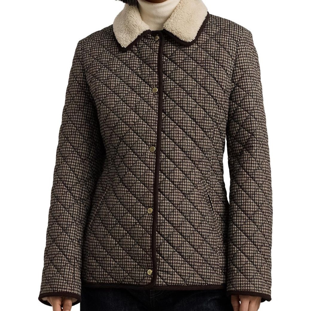 ralph lauren quilted coat