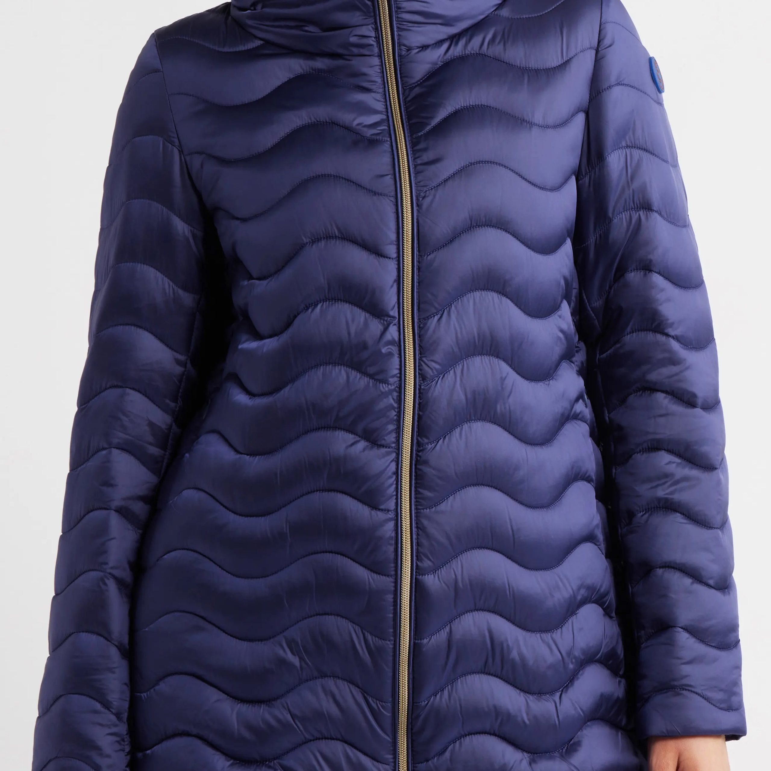 plus size quilted coat