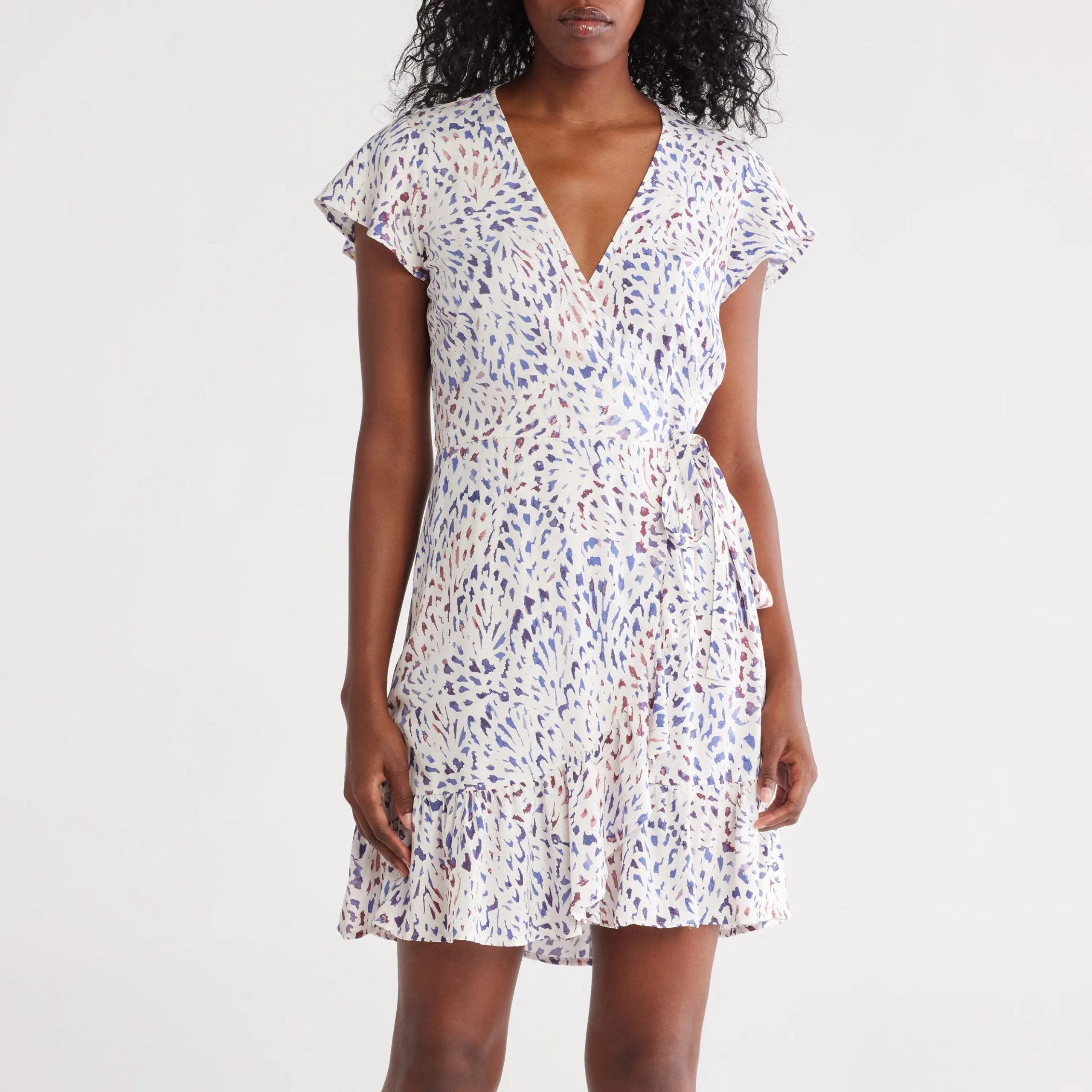wrap dress short