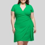 wrap dress plus size