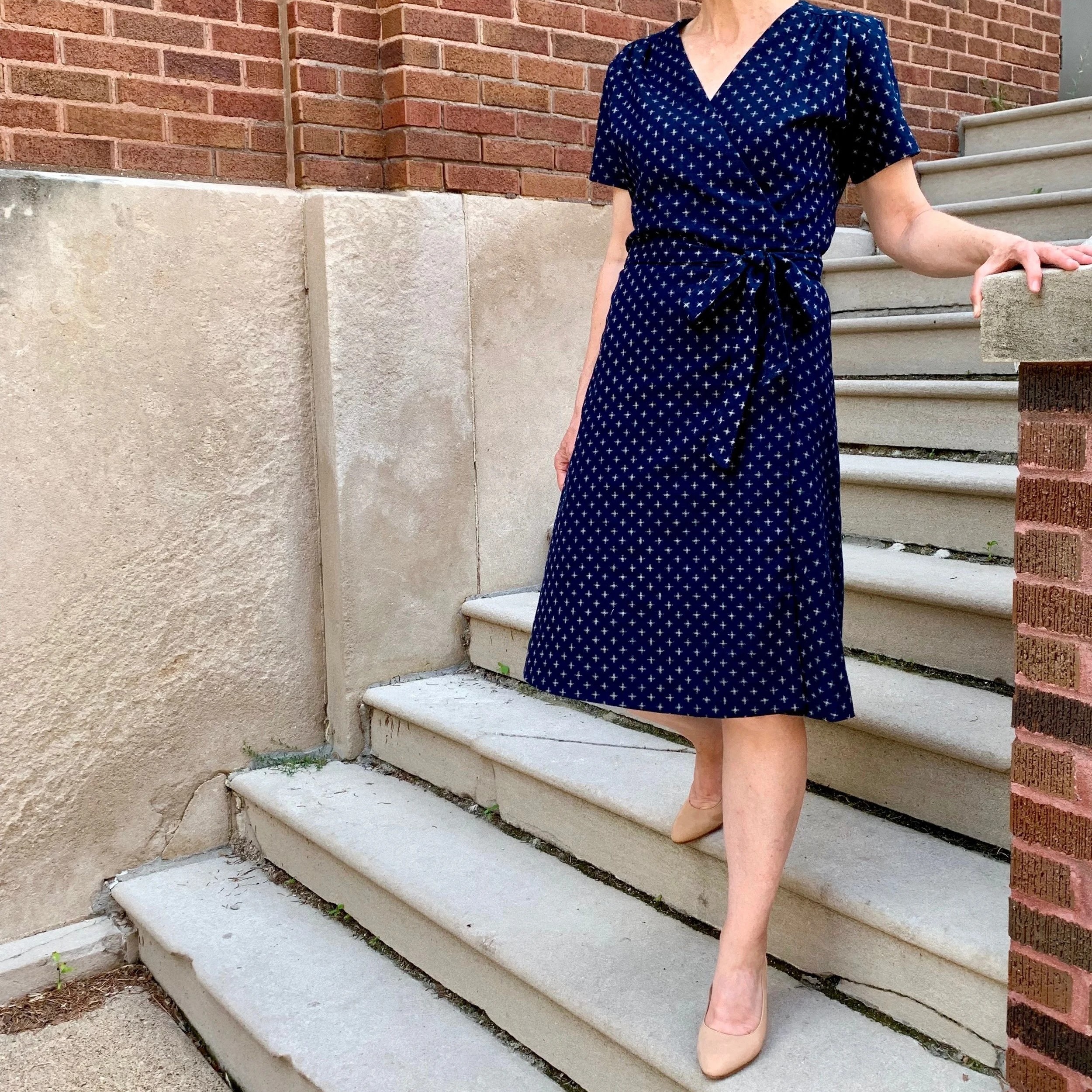 wrap dress pattern