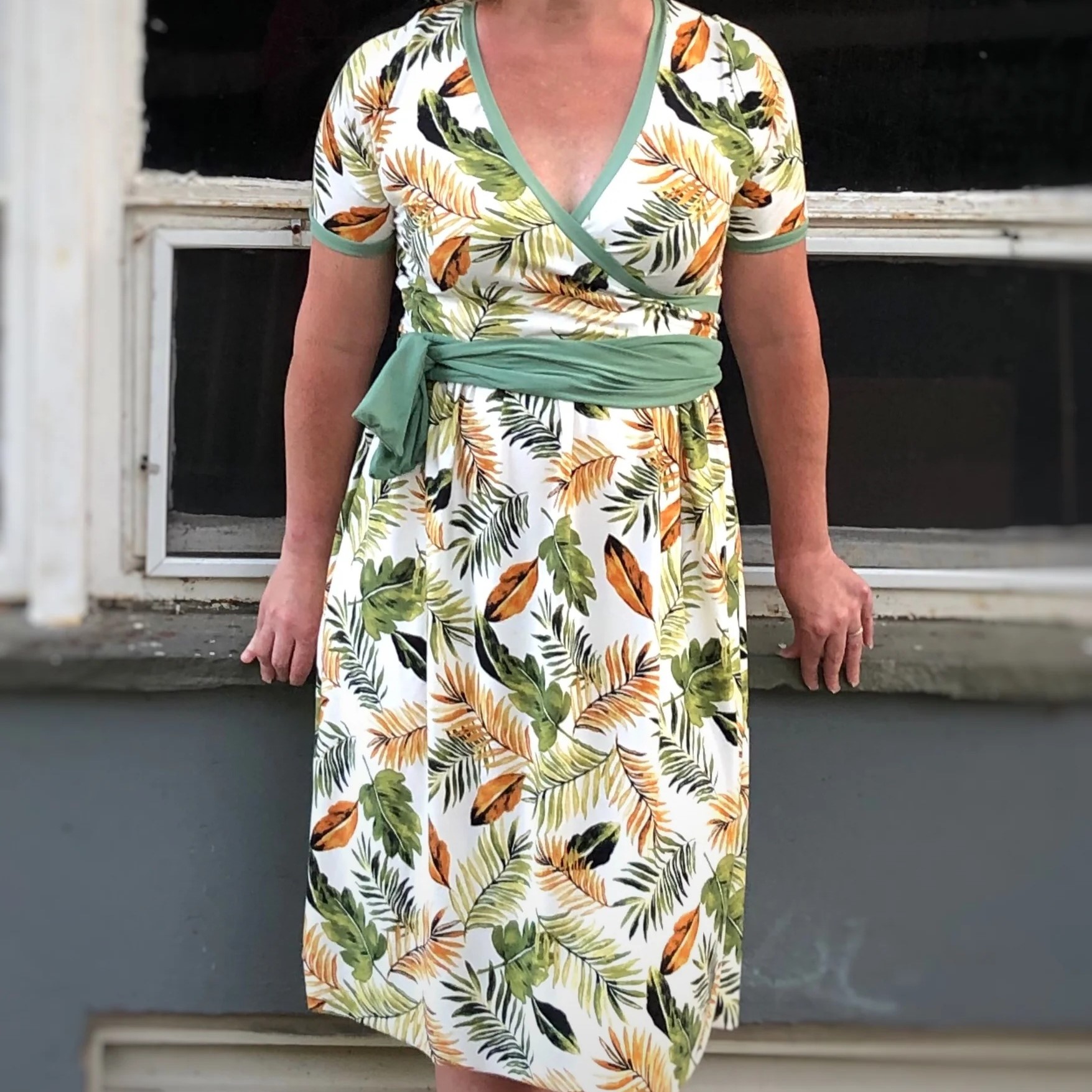 wrap dress pattern