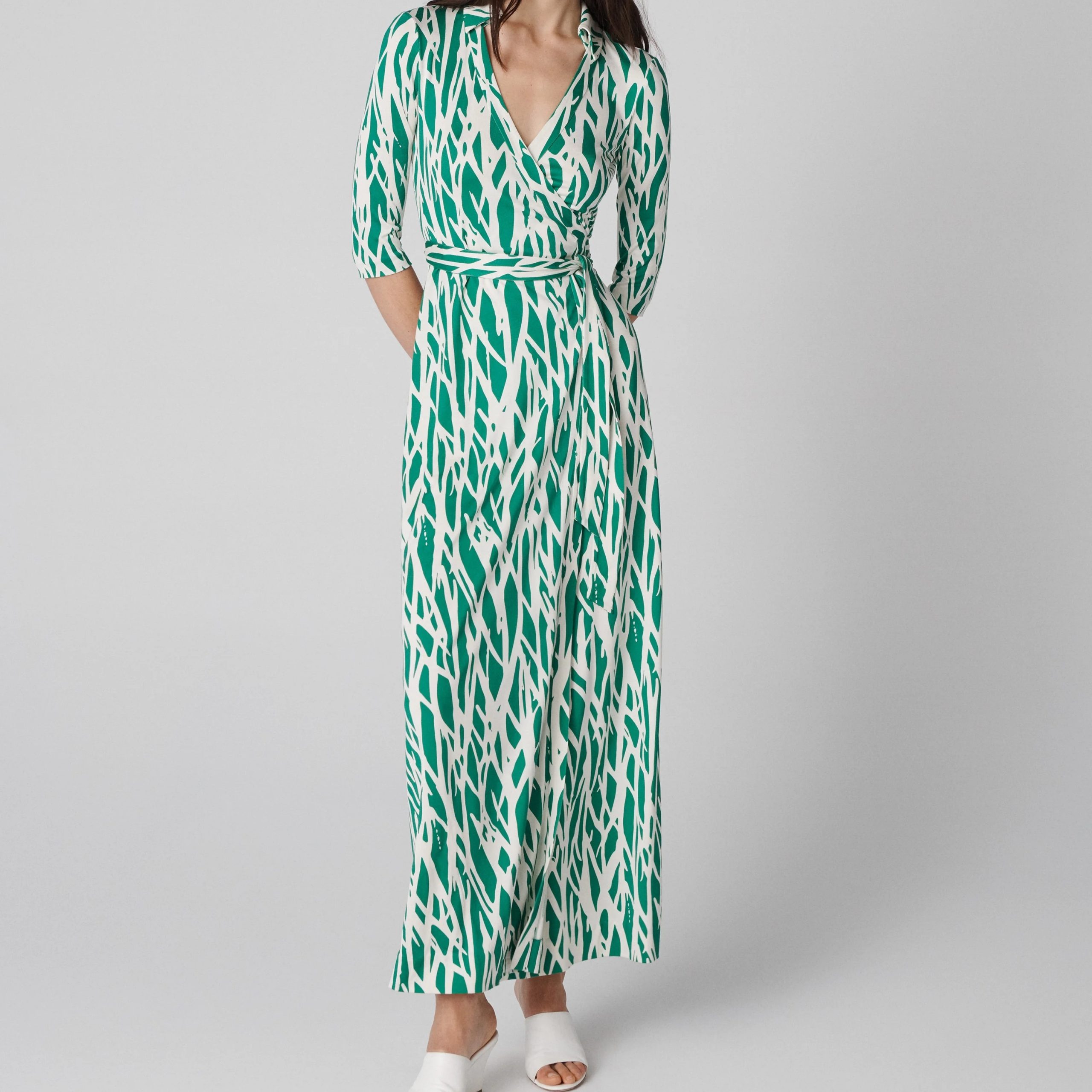 wrap dress maxi